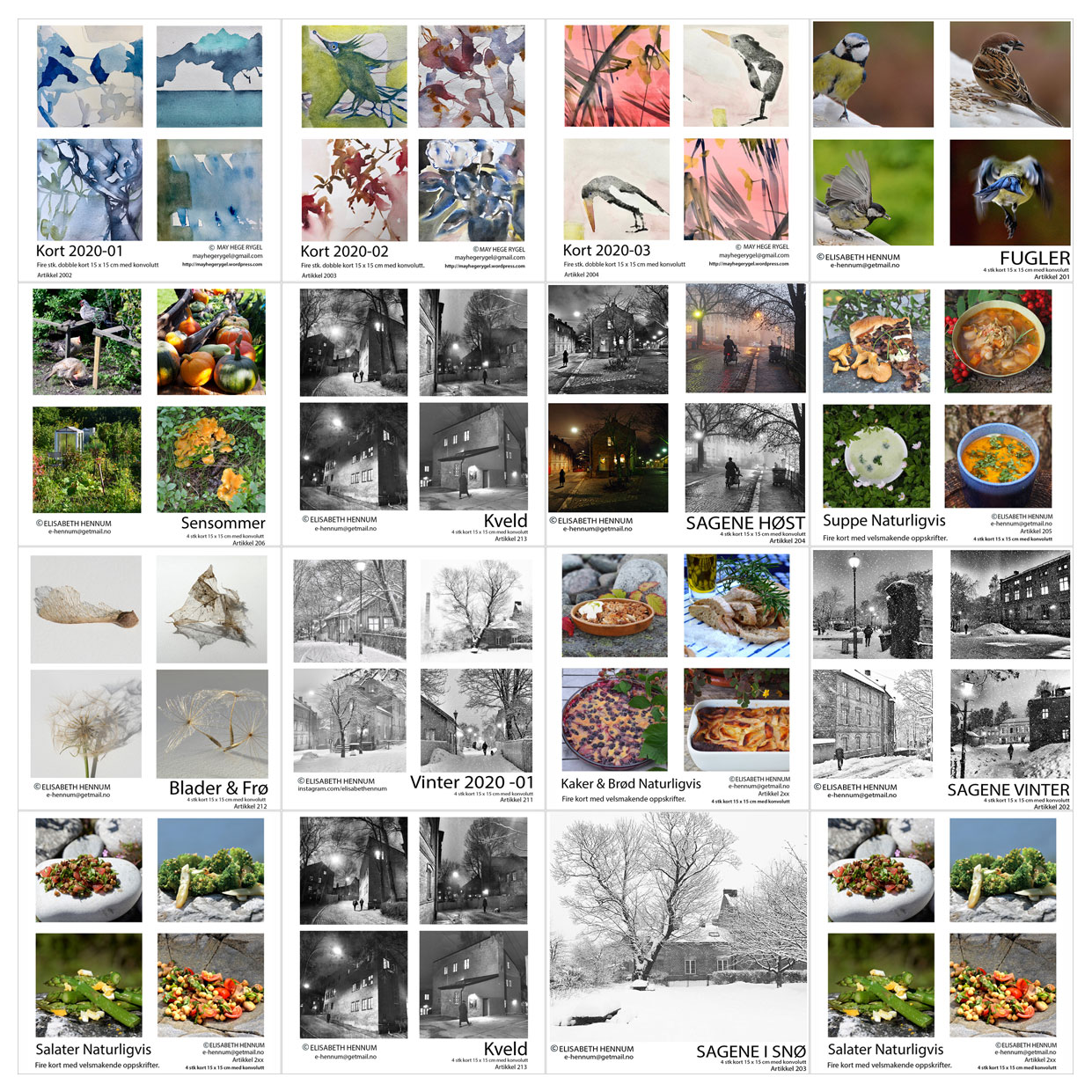 Collage-fire-kort-med-konvolutt-pakket-i-cellofan-KHP-WEB
